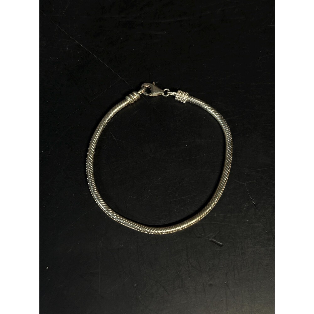 Chamilia Sterling Silver 925 Snake Chain Bracelet 7.5"